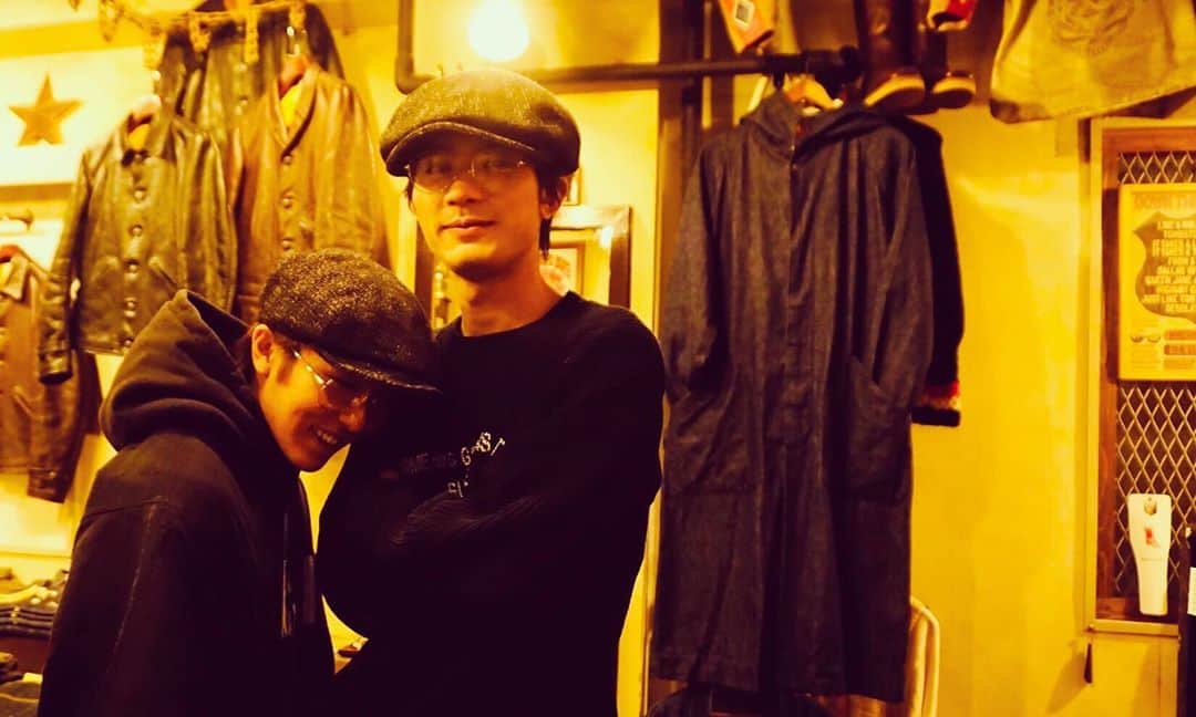 若林時英のインスタグラム：「Hey Brother.  happy birthday.  #板垣瑞生  #若林時英」