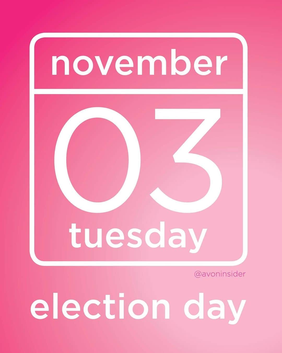のインスタグラム：「Mark your calendars and get out and vote! Only 10 days until Election Day!」