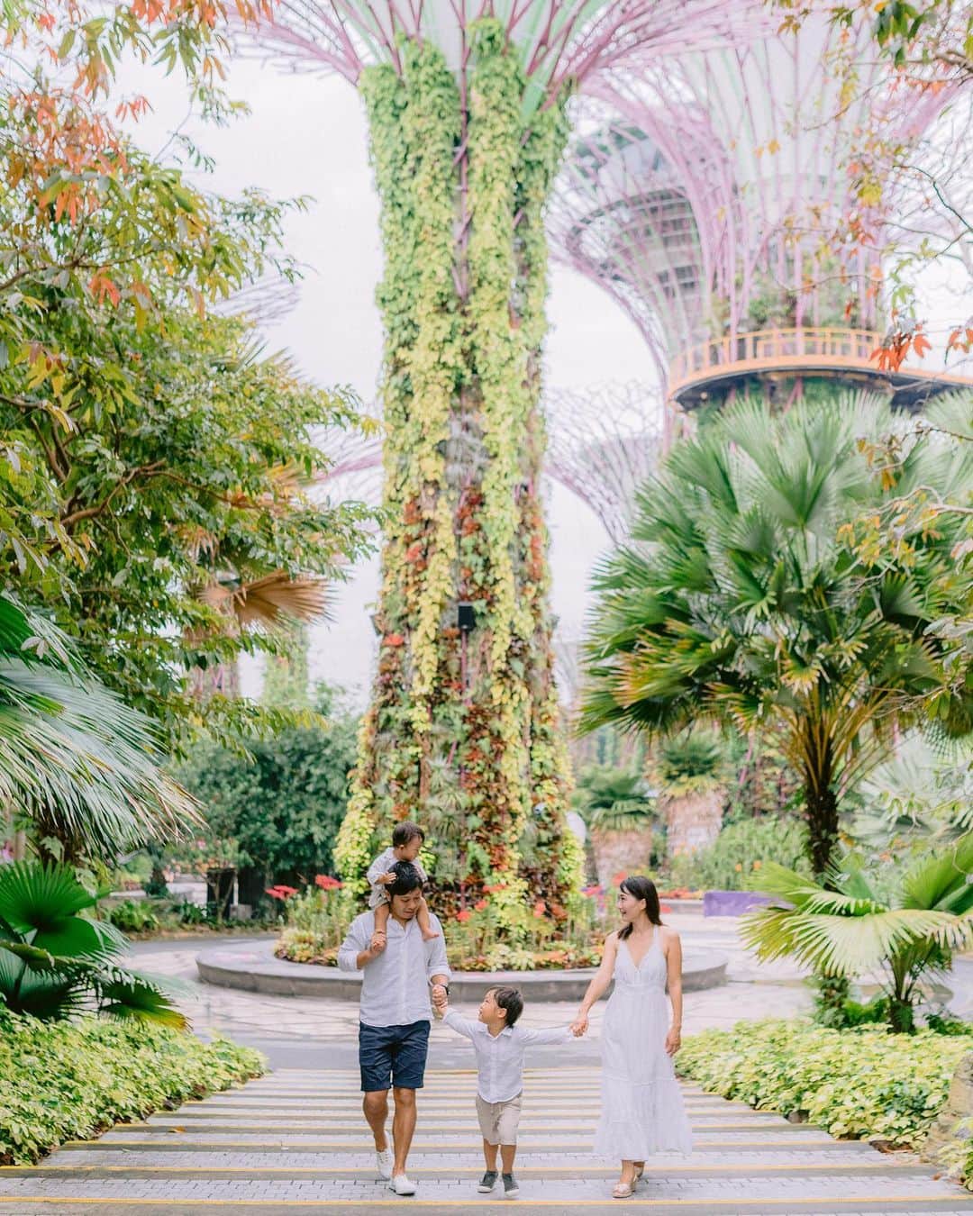 橋本麻里衣さんのインスタグラム写真 - (橋本麻里衣Instagram)「Family photo..☺︎❤︎ ＊ ＊ 今日はgardens by the bayで家族写真を撮ってもらいました。 次男が生まれてから家族4人の写真を撮りたいなぁとずっと思っていて。色んなお友達にリサーチしてとても評判の良かった人気フォトグラファーRANDYさん @lovelens_rnd にお願いしました。 ＊ 結果、期待していた以上に素敵な仕上がりで大大大満足‼︎ 来年もぜひ撮ってもらって成長の過程を残していきたいなと思いました..☺︎ ﻿＊ 10/31までにMariiの紹介でお申し込みされると特典があります。興味のある方がいたらぜひRANDYさん @lovelens_rnd にお問い合わせください。 個人的にはとってもおすすめです☺︎ ＊ If you are interested, please mention my referral code “MARII” when contacting via www.LoveLens-RnD.com/Promotion you can get +3photos (worth 90 SGD)!! this valid until 31-Oct 2020. ＊ #singaporelife#sglocallife#lifeinsingapore#igsg#sgig#シンガポールライフ#シンガポール生活#シンガポール在住#シンガポール子育て#シンガポールおすすめ#男の子のママ#生後22ヶ月#4歳#二児ママ#海外生活#インスタ映えスポット ☺︎」10月25日 0時13分 - mariihashimoto