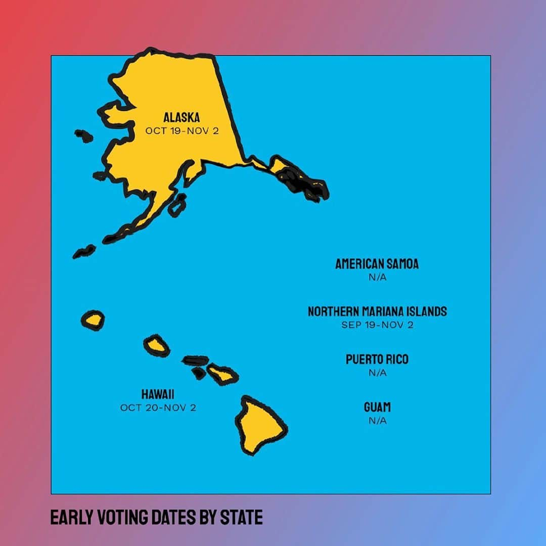 エイミー・シューマーさんのインスタグラム写真 - (エイミー・シューマーInstagram)「It is National Vote Early Day! This election is the most important of our life so make sure your voice is heard and your vote is counted...EARLY! Go to the link in my bio to check your state’s early voting dates today. #VoteEarly #EveryVoteVounts」10月25日 0時13分 - amyschumer