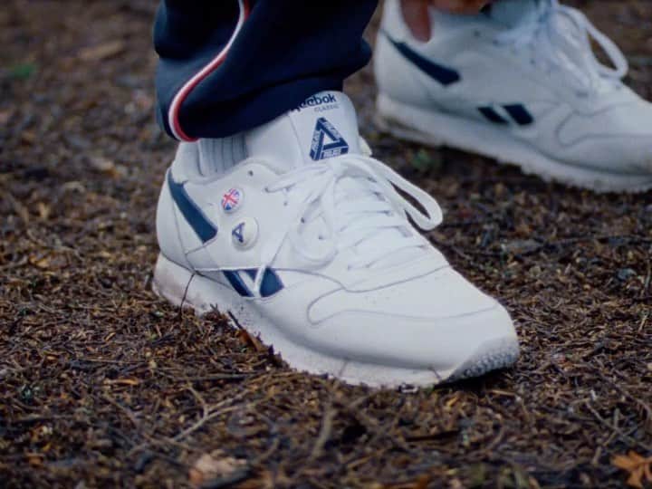 Reebok classicのインスタグラム：「The Reebok Classic Leather Pump, by Palace. Why? Because it gasses you up. Available exclusively online and instore at Palace.」
