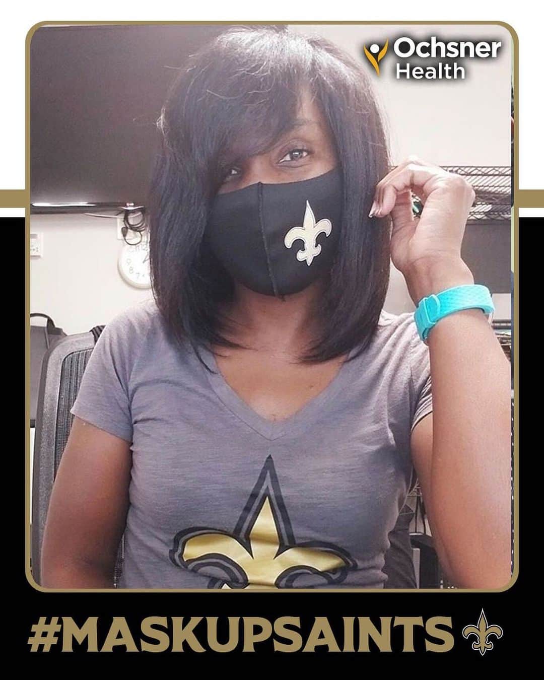 ニューオーリンズ・セインツさんのインスタグラム写真 - (ニューオーリンズ・セインツInstagram)「𝐃𝐎 𝐘𝐎𝐔𝐑 𝐏𝐀𝐑𝐓 😷  Show your New Orleans pride with a customized #Saints mask! ⚜️  Make a $10 donation to the Ochsner Health Cancer Institute to create your own mask.  To start designing, visit nolamaskup.com」10月25日 0時29分 - saints