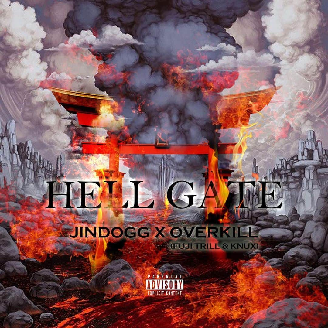 Jin Doggのインスタグラム：「HELL GATE is opened.  out on all platforms.」