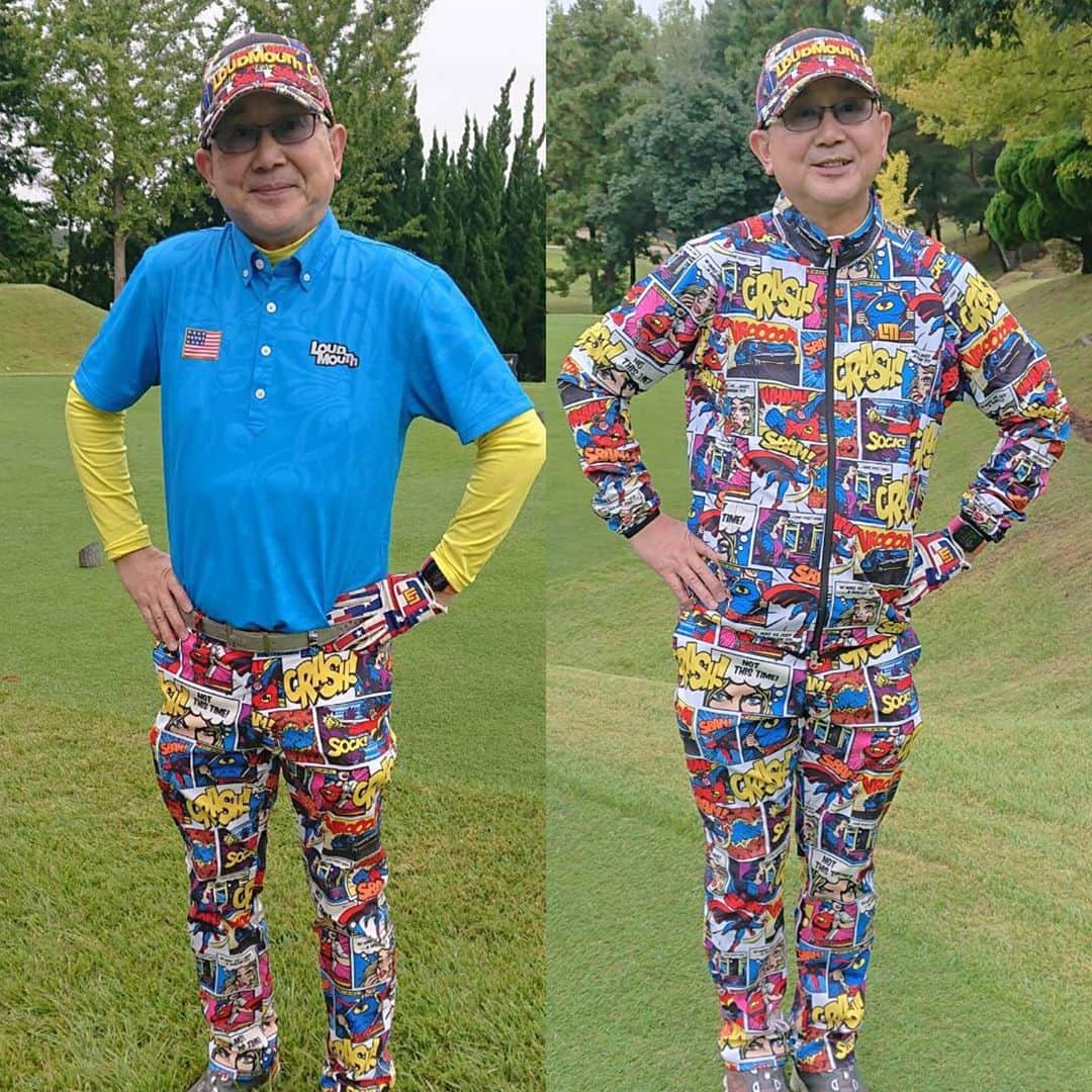 森武史さんのインスタグラム写真 - (森武史Instagram)「#ラウドマウス  #loudmouth  #loudmouthgolf #golf #ゴルフ  #イオミック #ミズノ #イーグルビジョン #duke #デューク  #bushnell #ブッシュネル #ピンシーカープロx2ジョルト  #花屋敷ゴルフ倶楽部ひろのコース」10月25日 9時59分 - takeshimori.free.tar.ana