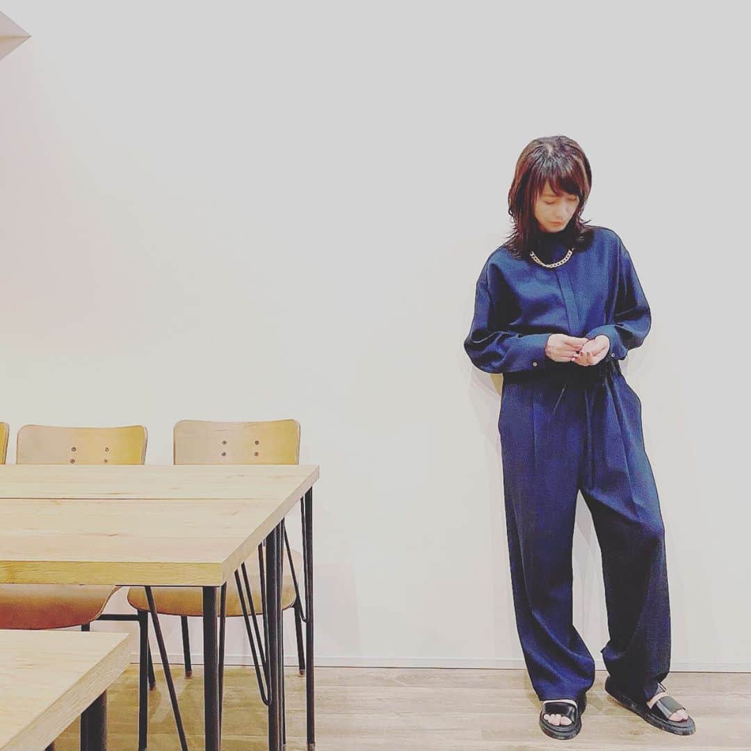 森口瑤子さんのインスタグラム写真 - (森口瑤子Instagram)「. . オールインワン。 好きでよく着ます。 . #私服コーディネート #オールインワン #いわゆる #つなぎ ？」10月25日 10時15分 - yokomoriguchi_official