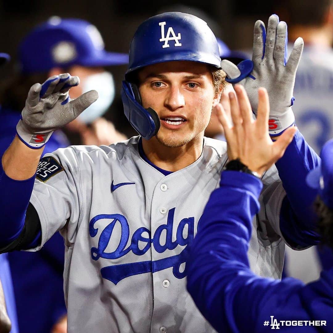 Los Angeles Dodgersさんのインスタグラム写真 - (Los Angeles DodgersInstagram)「Get on Corey’s level.」10月25日 10時21分 - dodgers