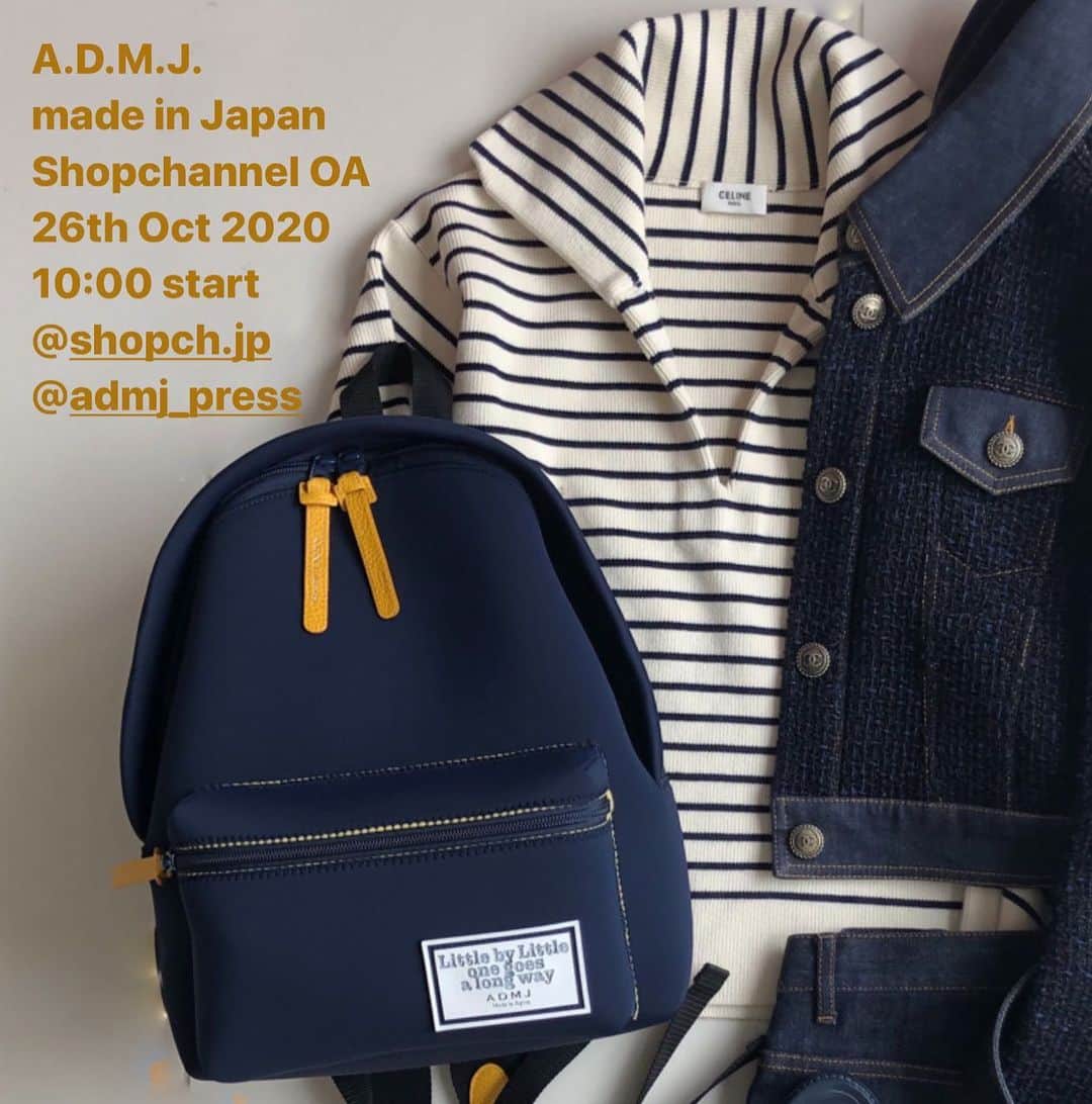 A.D.M.J.co.,Ltdさんのインスタグラム写真 - (A.D.M.J.co.,LtdInstagram)「#admj #admjofficial #madeinjapan #bag #backpack #バックパック　#shopchannel」10月25日 10時23分 - admjofficial_bag
