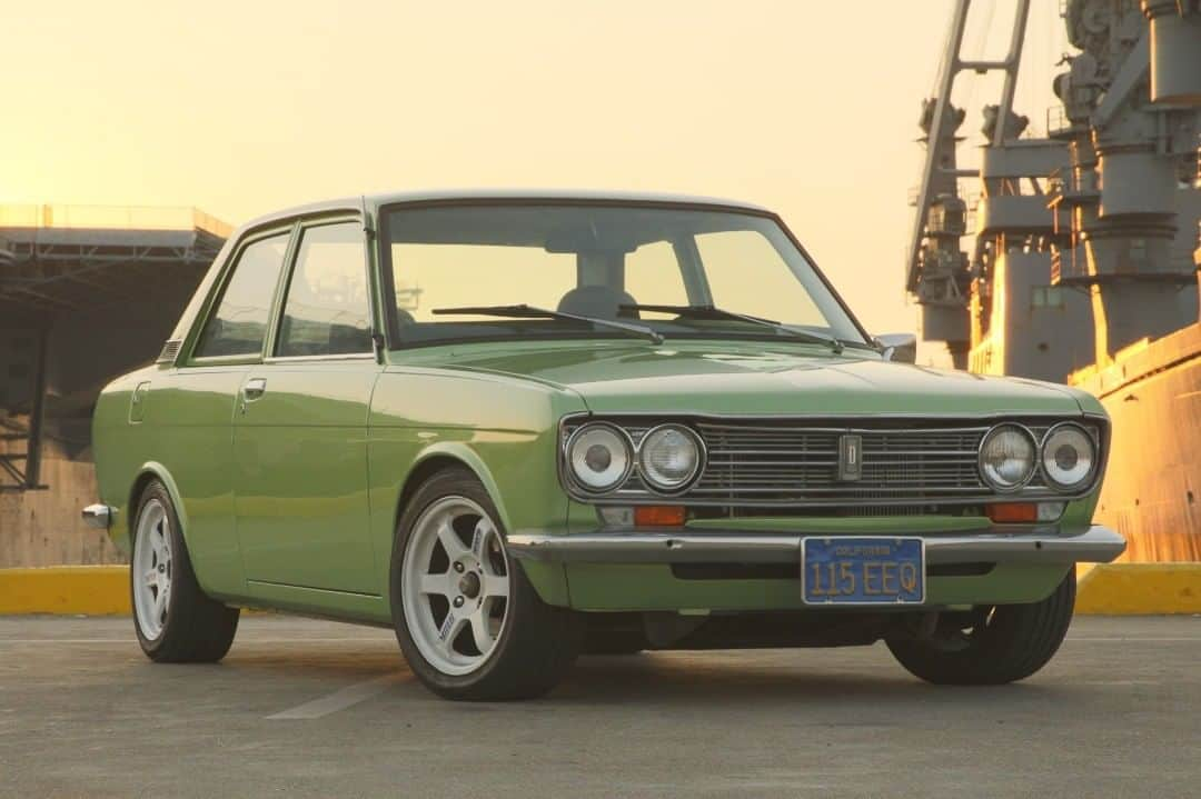 マイク・ダーントさんのインスタグラム写真 - (マイク・ダーントInstagram)「Goldn time shot #datsun510 #Rebello」10月25日 10時25分 - 72green510