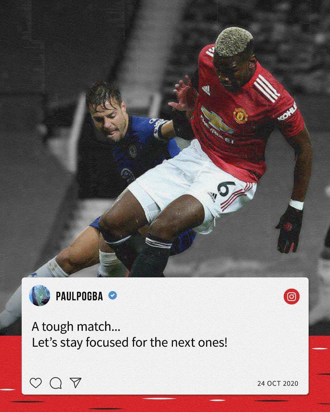 マンチェスター・ユナイテッドさんのインスタグラム写真 - (マンチェスター・ユナイテッドInstagram)「Reaction to Saturday's stalemate at #OldTrafford 👉 #MUFC #PremierLeague」10月25日 11時02分 - manchesterunited