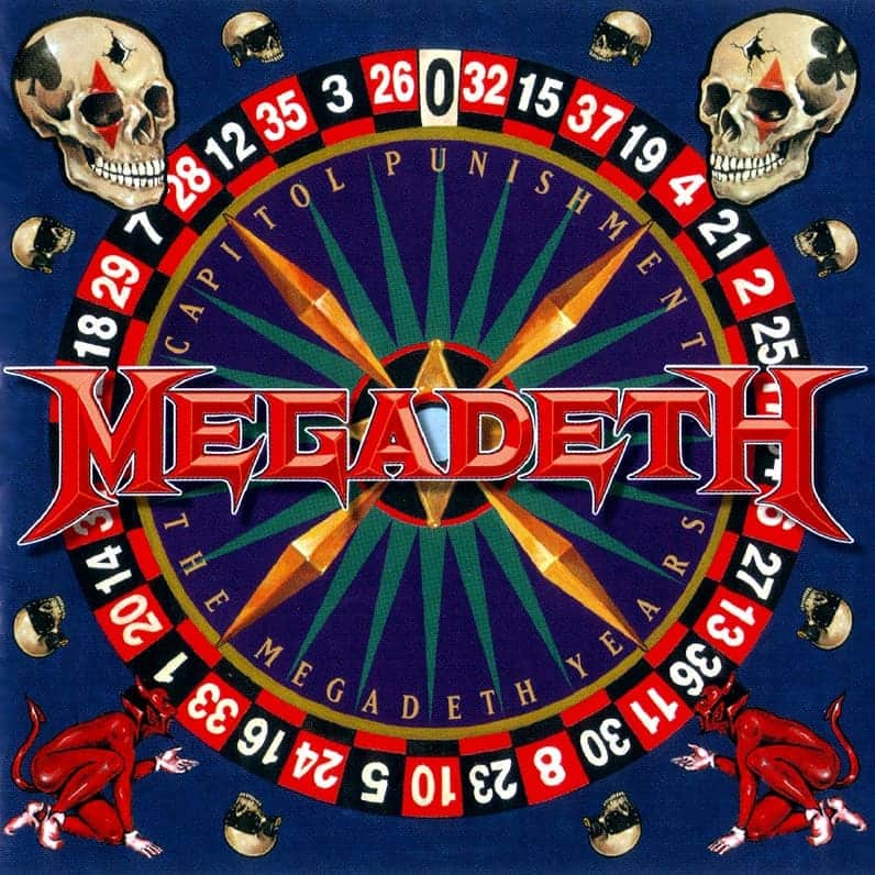 Megadethのインスタグラム：「On this day in 2000, our first compilation album, CAPITOL PUNISHMENT: THE MEGADETH YEARS was released. The album included two new songs, “Kill the King” & “Dread and the Fugitive Mind”, twelve other tracks from our earlier Capitol Records releases, and a hidden medley. Do you have it in your collection?」