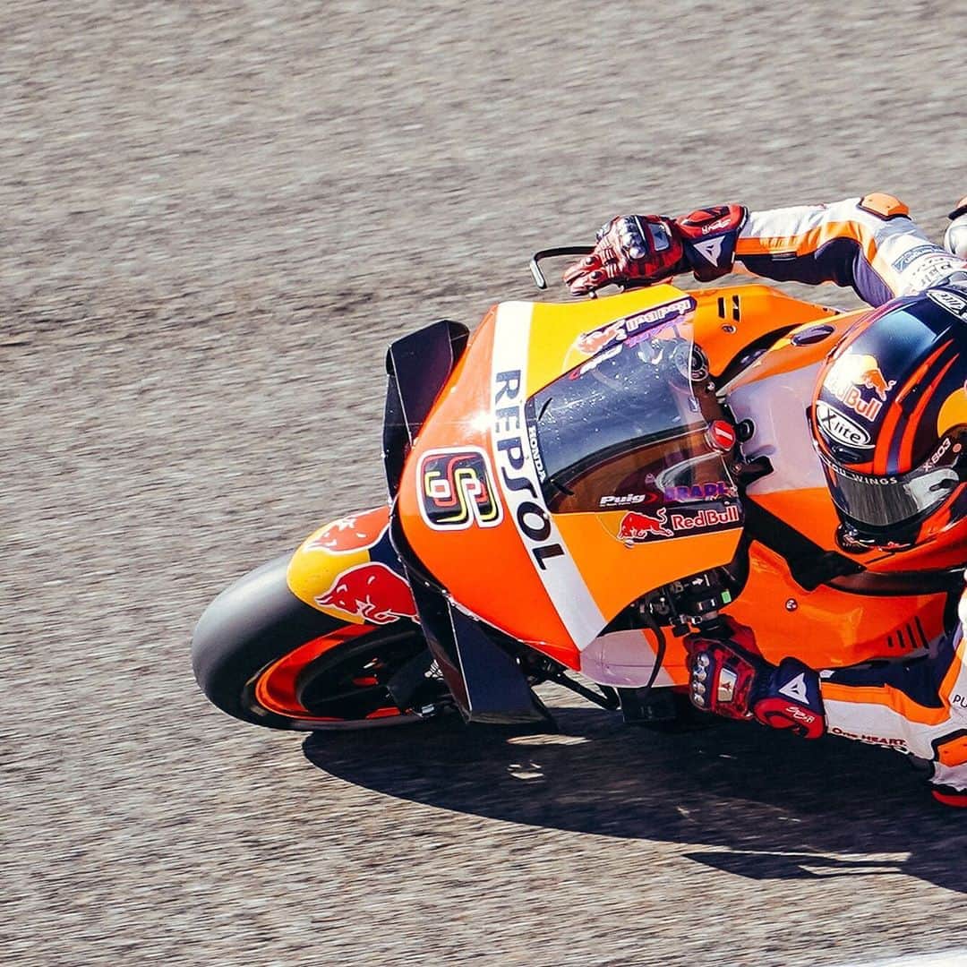 レプソル・ホンダのインスタグラム：「6️⃣ up close ⠀⠀⠀⠀⠀⠀⠀⠀⠀ #AragonGP」