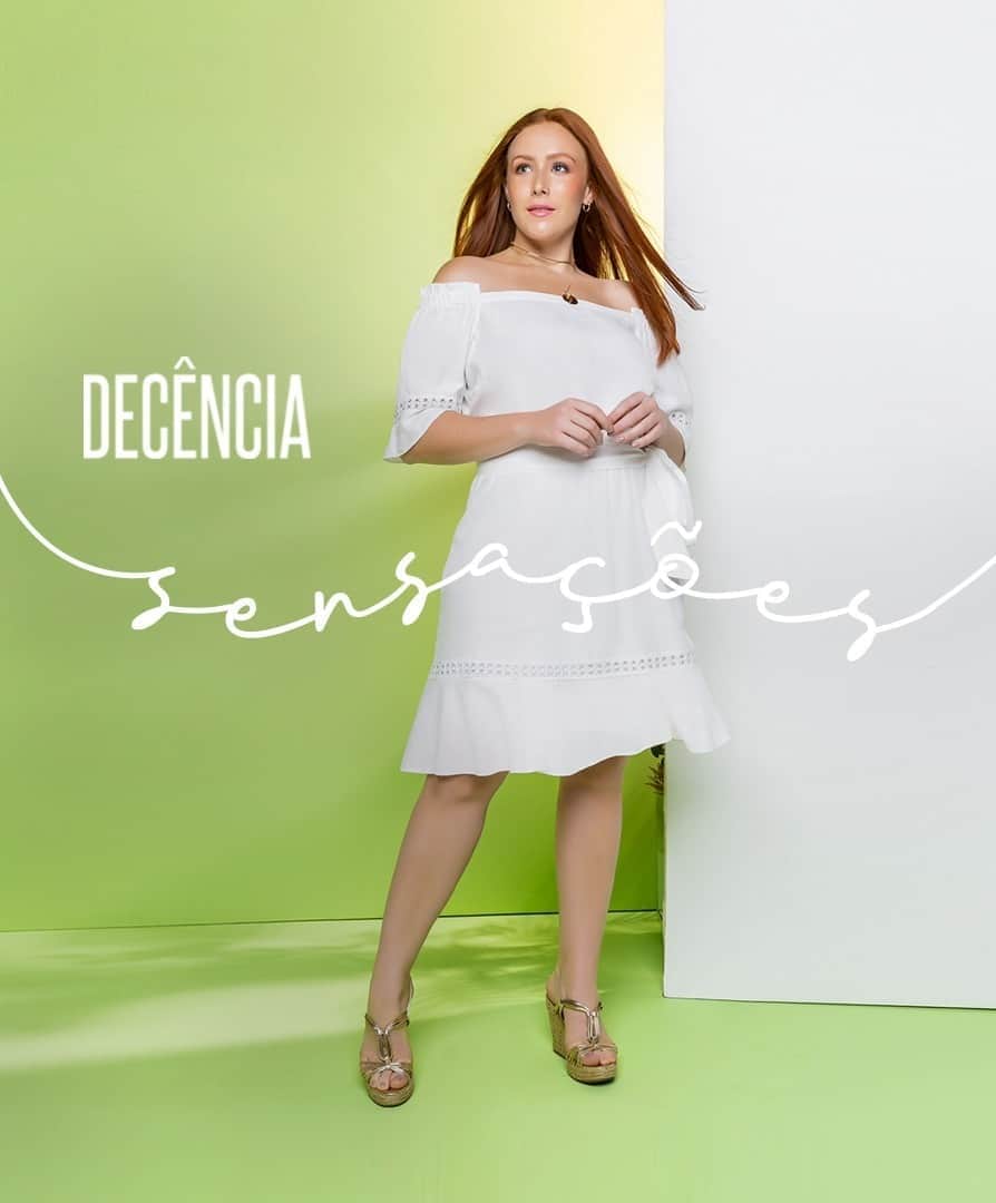 DECÊNCIAのインスタグラム：「Prepare-se para novas sensações! 🌞😍 Hey, lojista, segunda, 26 de outubro, esperamos você para conhecer a nova cápsula do nosso #ss21. E você não vai perder, né? #decencia #plussizeonline #plussizeatacado」