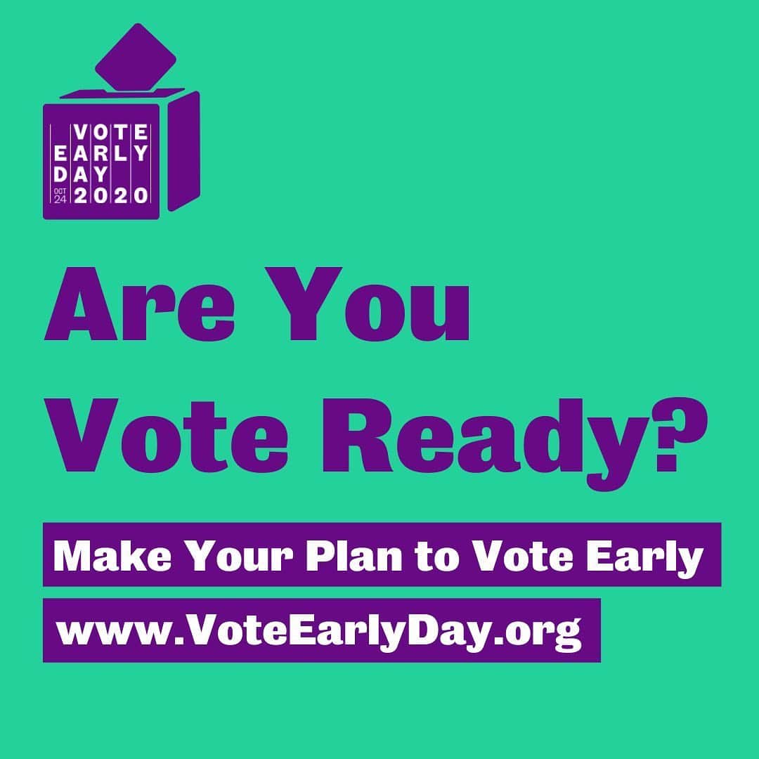 アイシャ・タイラーさんのインスタグラム写真 - (アイシャ・タイラーInstagram)「It’s vote early day! Make sure your vote is counted on time by getting it in ahead of time. Find out how to vote today at voteearlyday.com !  🇺🇸🗳💥」10月25日 6時43分 - aishatyler