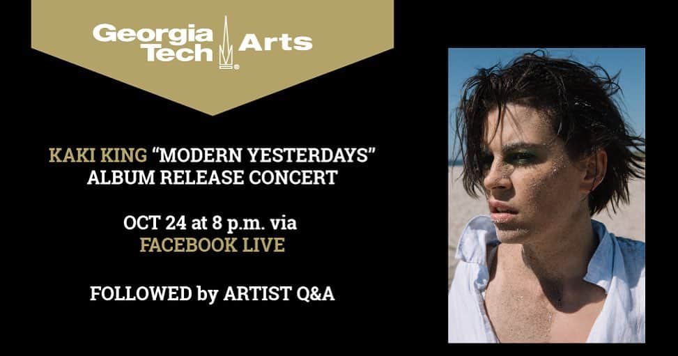 カーキ・キングのインスタグラム：「Brand new live show for The release of Modern Yesterdays. Streaming at 8 pm tonight on my fb page.」