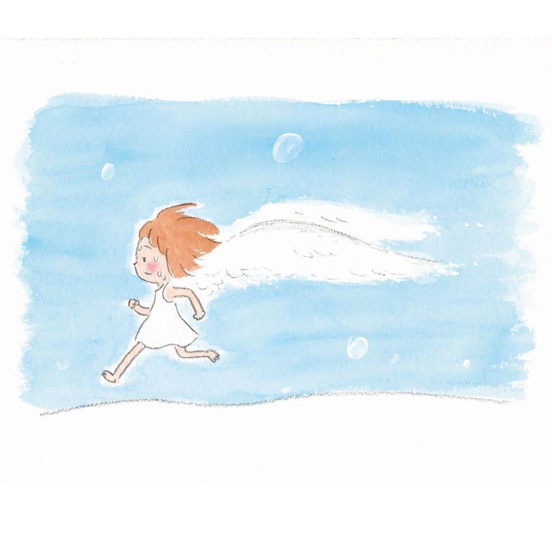 朝倉世界一のインスタグラム：「辻村深月さんの毎日小学生新聞連載中のコラムの挿絵」