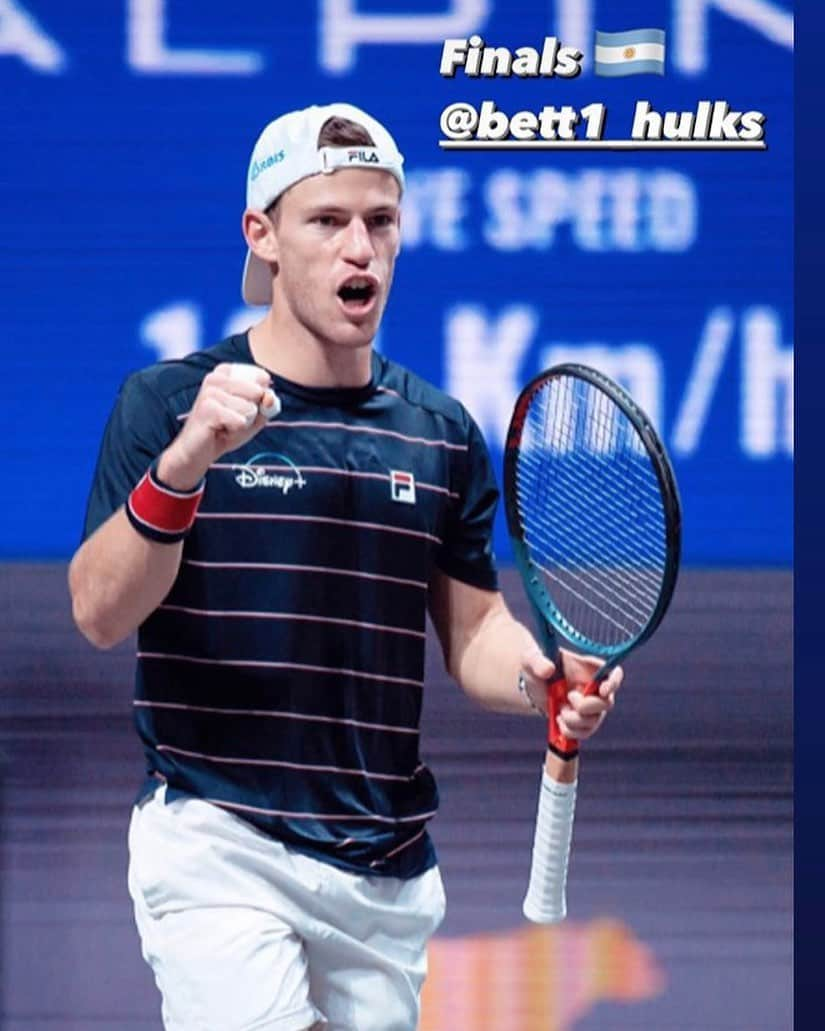 ディエゴ・シュワルツマンさんのインスタグラム写真 - (ディエゴ・シュワルツマンInstagram)「Finalllll @bett1_hulks 🇩🇪😏✅🎾🤙😆」10月25日 8時18分 - dieschwartzman