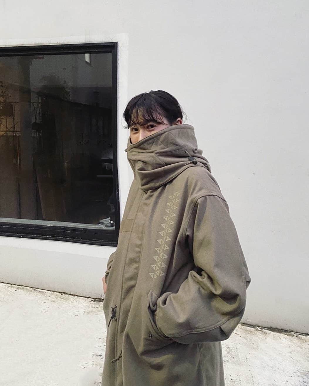 FRAGMENT 取合い × CLANE M-65コート 