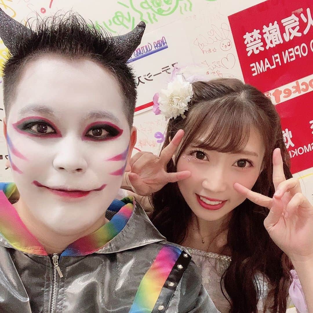 たっしーのインスタグラム：「みゆさん🌻🍯 ＊ #モノクローン #虹色担当 #たっしー #アイドル」