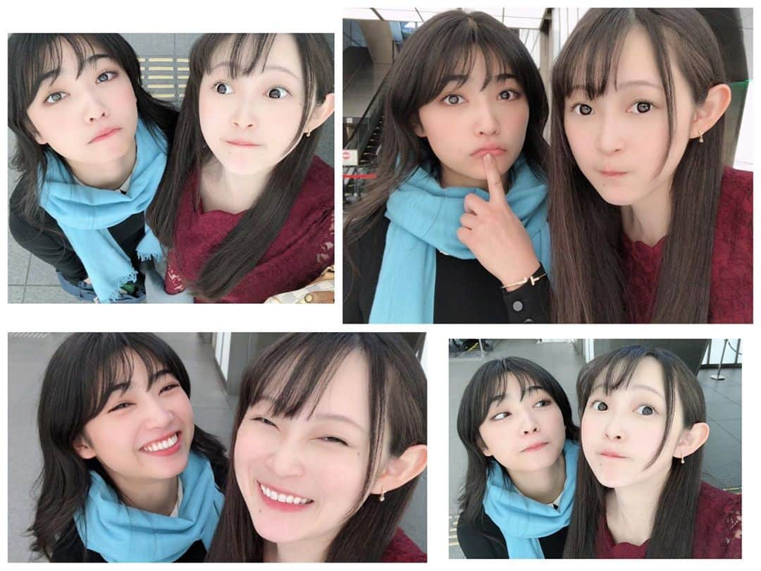 永井里菜さんのインスタグラム写真 - (永井里菜Instagram)「. . Lunch with momo 🍑 . たくさん笑ったぁ〜🥰🥰🥰💕✨ .」10月25日 16時12分 - nagairinasea8