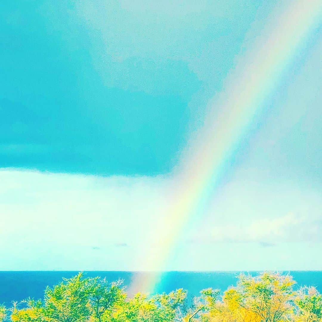 山崎美弥子さんのインスタグラム写真 - (山崎美弥子Instagram)「Day of Rainbow  虹の日。」10月25日 16時17分 - miyakoyamazaki
