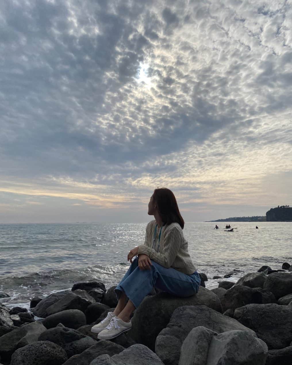 ソ・ウナのインスタグラム：「최고💙」