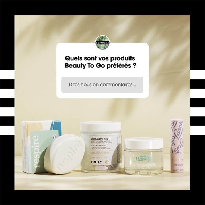 セフォラさんのインスタグラム写真 - (セフォラInstagram)「Vous savez, ces petits produits que vous trouvez près des caisses chez SEPHORA 🤗 On attend vos réponses!  Nos coups de ❤️ du moment : 🧼 @respirenaturel Nettoyant Visage Solide (Good for you / vegan / a better planet) 🍬 @trulybeauty Unicorn Fruit (Good for you / vegan) 🌿 @mercihandy Crème Hydratante au chanvre et à l'aloe vera (Good for you / vegan / a better planet) 👄 @lanolips Lanostick The Original (Good for you)  #SEPHORAGOODFOR #SephoraBeautyToGo #SephoraFrance」10月25日 17時00分 - sephorafrance