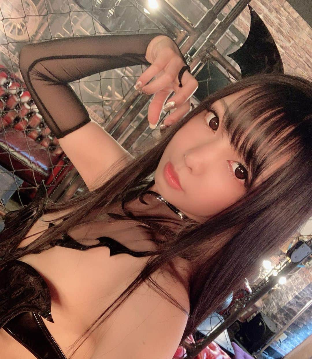 りっきゅんのインスタグラム：「. Halloween🎃🦇🍭」