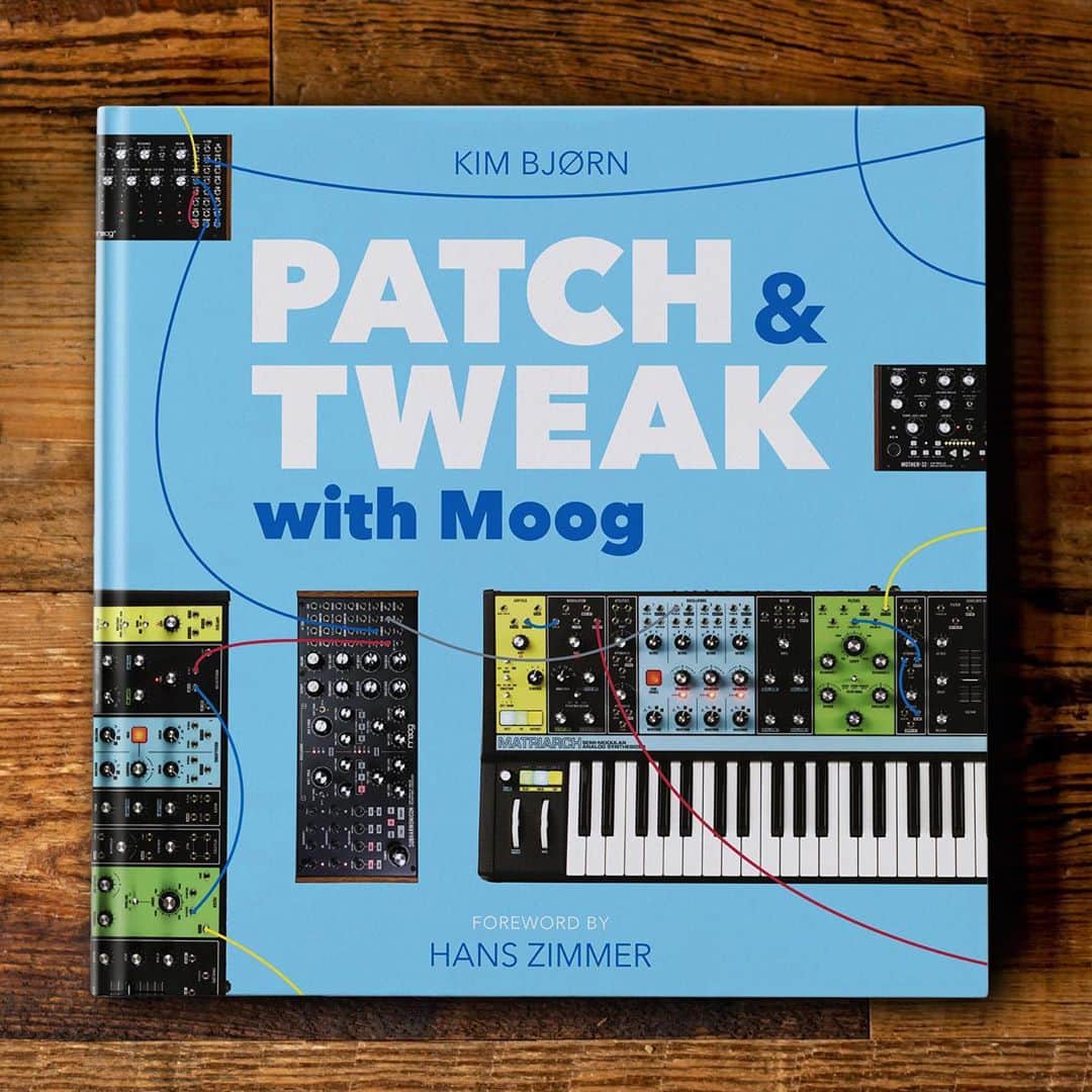 Computer Magicのインスタグラム：「Really honored to have been a part of Kim Bjørn’s Patch & Tweak with Moog book!  I got to share a few tips and answer a few questions.  The hardcover book opens with a foreword from acclaimed film score composer Hans Zimmer.  The book features stories, inspiration, and hands-on patch tips from Trent Reznor, Mark Isham, Suzanne Ciani, Stranger Things composers Kyle Dixon and Michael Stein, Lisa Bella Donna and more. It also delves into the history of Moog.  So, make sure you pick up a copy!  #patchandtweakwithmoog @moogsynthesizers @wemakebjooks @kim_bjorn」
