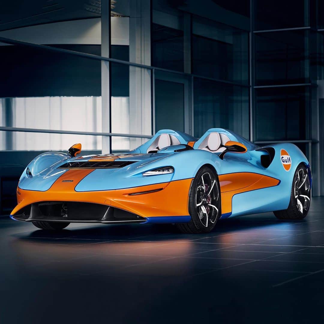 HYPEBEASTさんのインスタグラム写真 - (HYPEBEASTInstagram)「@hypebeastcarclub: @mclaren has dressed its $1.7 million USD limited-edition Elva in a classic @gulfoilinternational livery, encompassing its aerodynamic bodywork in a light blue shade paired with bright orange accents iconic of the Pennsylvania-based oil company. Find out more details via the link in our bio. Only 249 units are set to be produced.⁠⠀ Photo: McLaren」10月25日 21時02分 - hypebeast