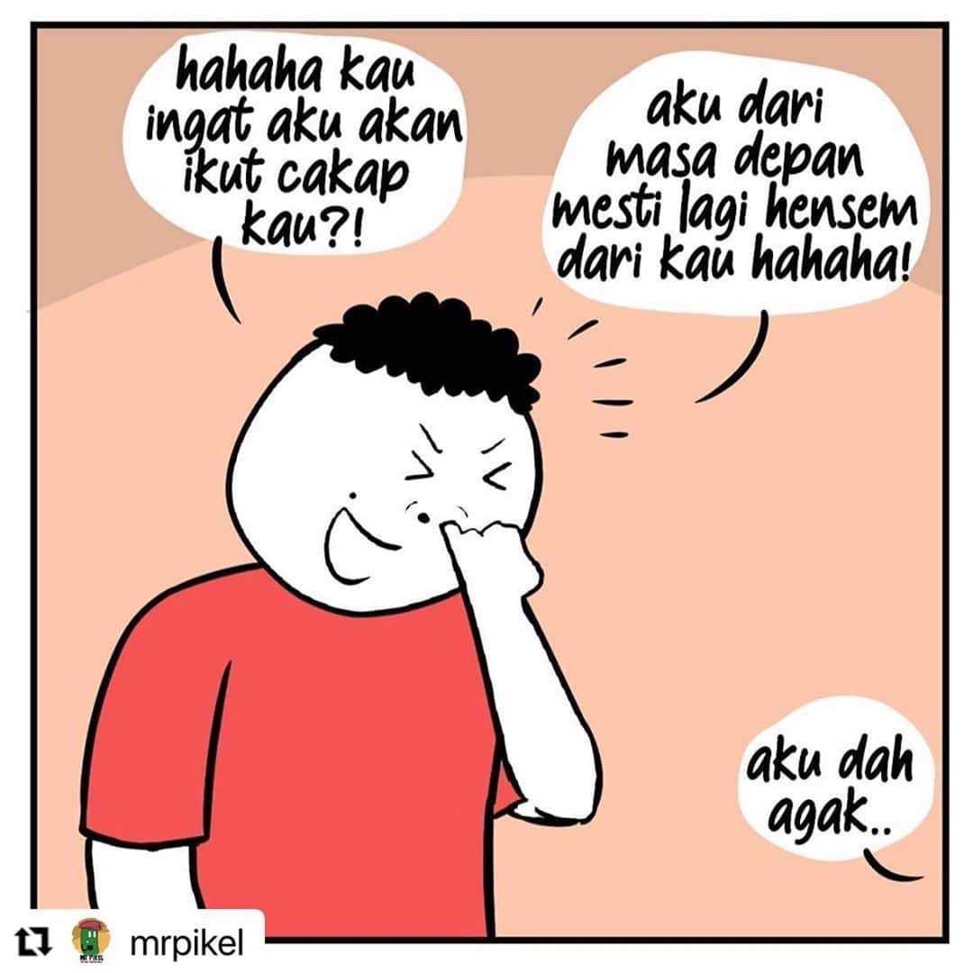 Koleksi Komik Malaysiaさんのインスタグラム写真 - (Koleksi Komik MalaysiaInstagram)「#Repost @mrpikel with @make_repost ・・・ MASA DEPAN⁣ ⁣ Masa depan yang tidak dijamin..⁣ ⁣ P/s: mug mrpikel masih boleh dibeli hanya di whatsapp/dm ok! 😁⁣ ⁣⁣⁣⁣⁣⁣⁣⁣⁣⁣⁣⁣⁣⁣⁣⁣⁣ ⁣ #komikmalaysia #gengkomikdigital #gengkomik #komiklawak #lawak #komik #kelakar #koleksikomik #komikmelayu #deep #pencurikomik #lawakdeep #lawaking #lawakkeder #lawakhangit #koleksikomik #mrpikel⠀」10月25日 21時44分 - tokkmungg_exclusive