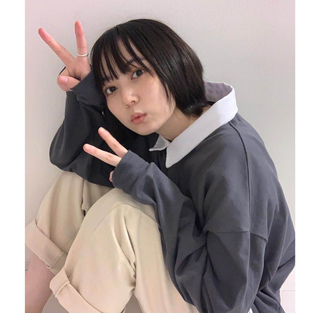 安本彩花さんのインスタグラム写真 - (安本彩花Instagram)「☺︎✌︎」10月25日 21時51分 - yasumoto_ayaka_official