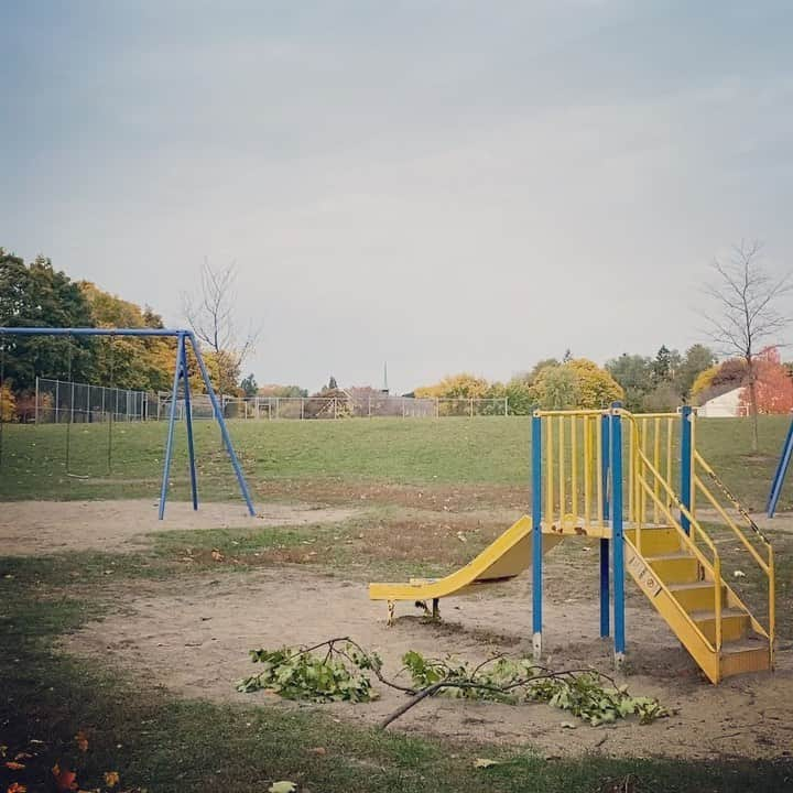 マイク・ヴォーゲルのインスタグラム：「Morning in Toronto.  Gyms are closed.  39F outside and doing weighted pull-ups at a park.  I stopped for two seconds, and heard the church bells from the church in the distance playing the old hymn “How Great Thou Art”. These are crazy times.  Stop.  Listen.  There is still a lot of hope all around us.」