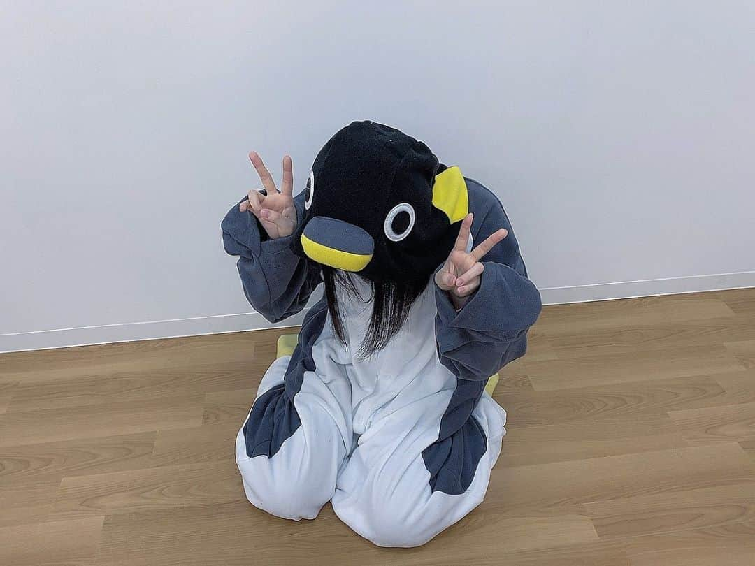 對馬優菜子のインスタグラム：「✌️🐧✌️」