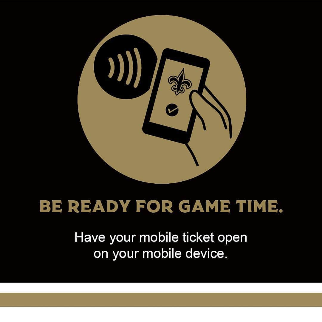 ニューオーリンズ・セインツさんのインスタグラム写真 - (ニューオーリンズ・セインツInstagram)「#SaintsGameday reminders for fans attending today’s game! ⚜️」10月25日 23時55分 - saints