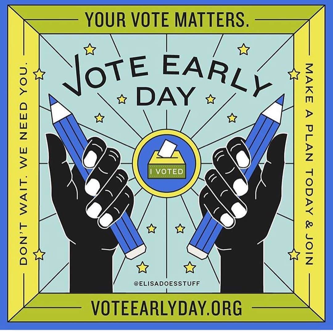 ダナイ・ガルシアさんのインスタグラム写真 - (ダナイ・ガルシアInstagram)「Did you know - more than 40 million Americans have voted by this week! Vote early day started October 24th so if you haven’t voted yet, it’s the perfect time to do some research make a plan and vote early. That’s why I joined my friends at @voteearlyday to remind you to vote early. 🥰  Link in bio and let’s do this together. 🎊🎊🎊🎊🎊 #vote #voteearly #rockthevote #workflow #danaygarcia #herewego #2020 #voteforyourlife #thisishappening #together #wecandothis  Never forget the magic 👑#queen」10月26日 0時00分 - danaygarcia1