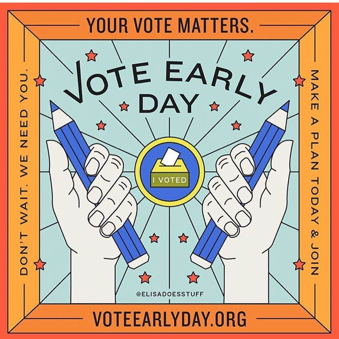 ダナイ・ガルシアさんのインスタグラム写真 - (ダナイ・ガルシアInstagram)「Did you know - more than 40 million Americans have voted by this week! Vote early day started October 24th so if you haven’t voted yet, it’s the perfect time to do some research make a plan and vote early. That’s why I joined my friends at @voteearlyday to remind you to vote early. 🥰  Link in bio and let’s do this together. 🎊🎊🎊🎊🎊 #vote #voteearly #rockthevote #workflow #danaygarcia #herewego #2020 #voteforyourlife #thisishappening #together #wecandothis  Never forget the magic 👑#queen」10月26日 0時00分 - danaygarcia1