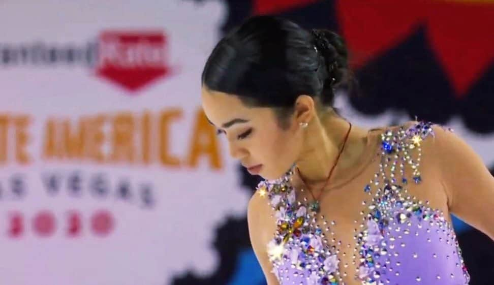 カレン・チェンのインスタグラム：「incredibly thankful for this opportunity at #SkateAmerica & very excited to spread my wings & grow with time. 🦋✨」