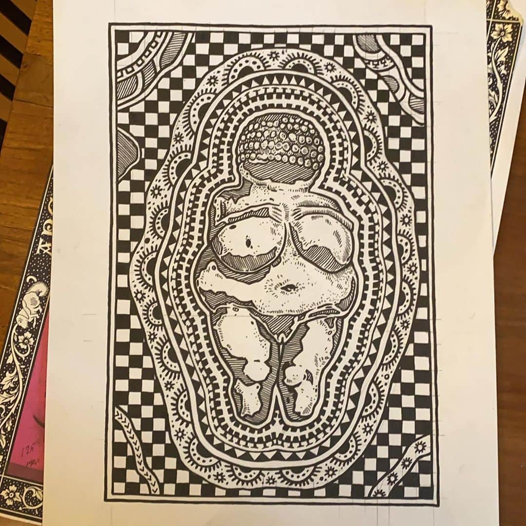 アムステルダム・タトゥー・ミュージアムのインスタグラム：「#willendorf」