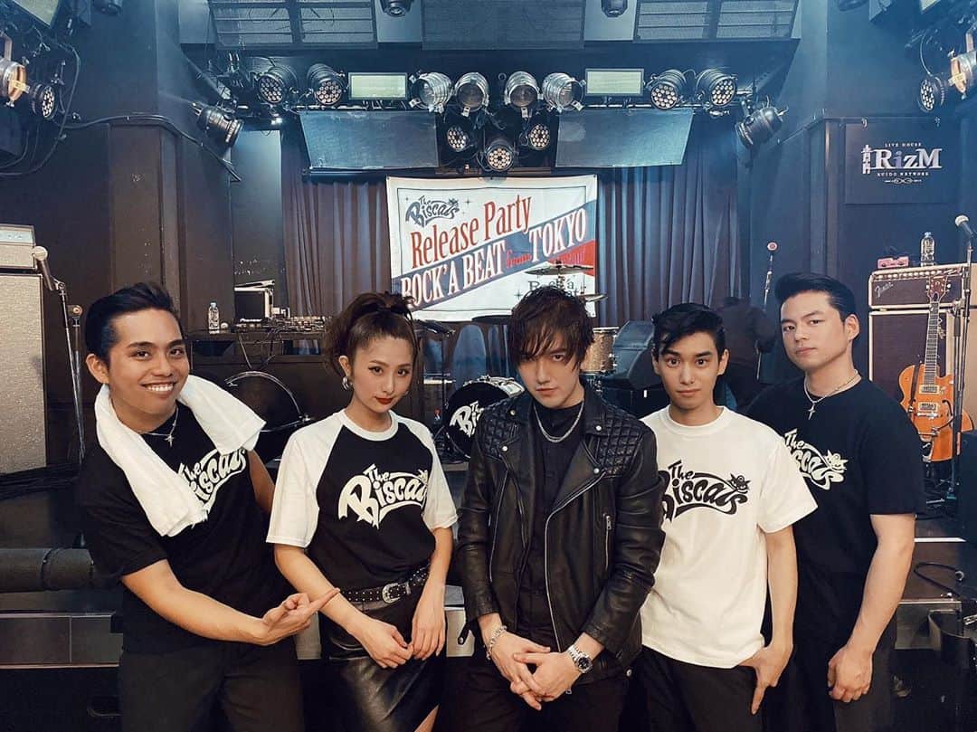 TeddyLoidのインスタグラム：「With The Biscats 🌐Hybrid Rockabilly🌐」