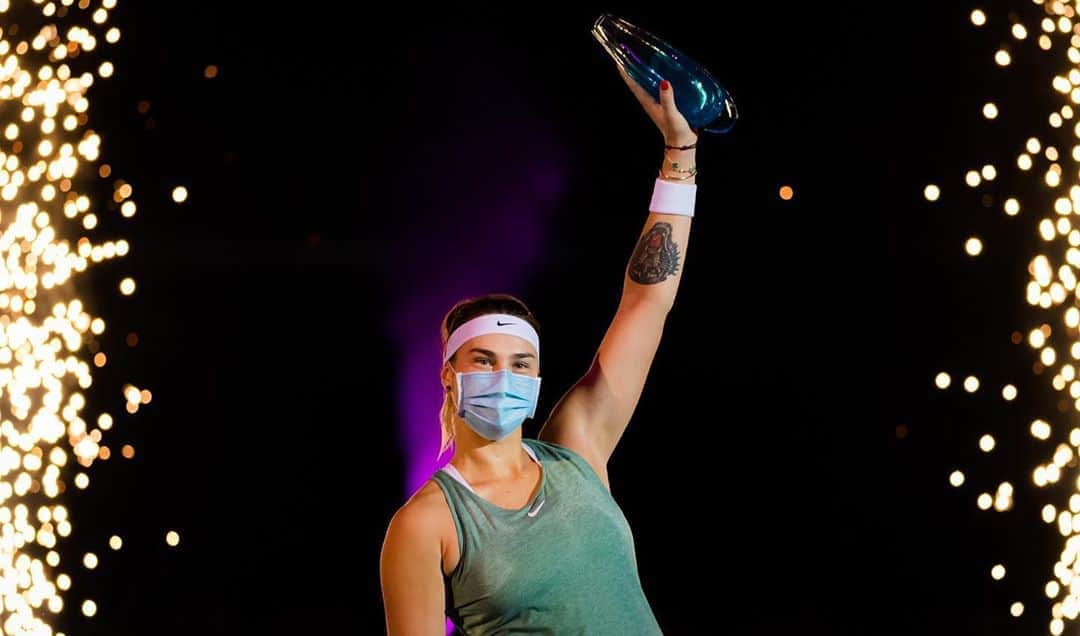 WTA（女子テニス協会）さんのインスタグラム写真 - (WTA（女子テニス協会）Instagram)「Congratulations to @sabalenka_aryna! The 2020 @jtbankaostravaopen champion! 🏆」10月26日 0時46分 - wta
