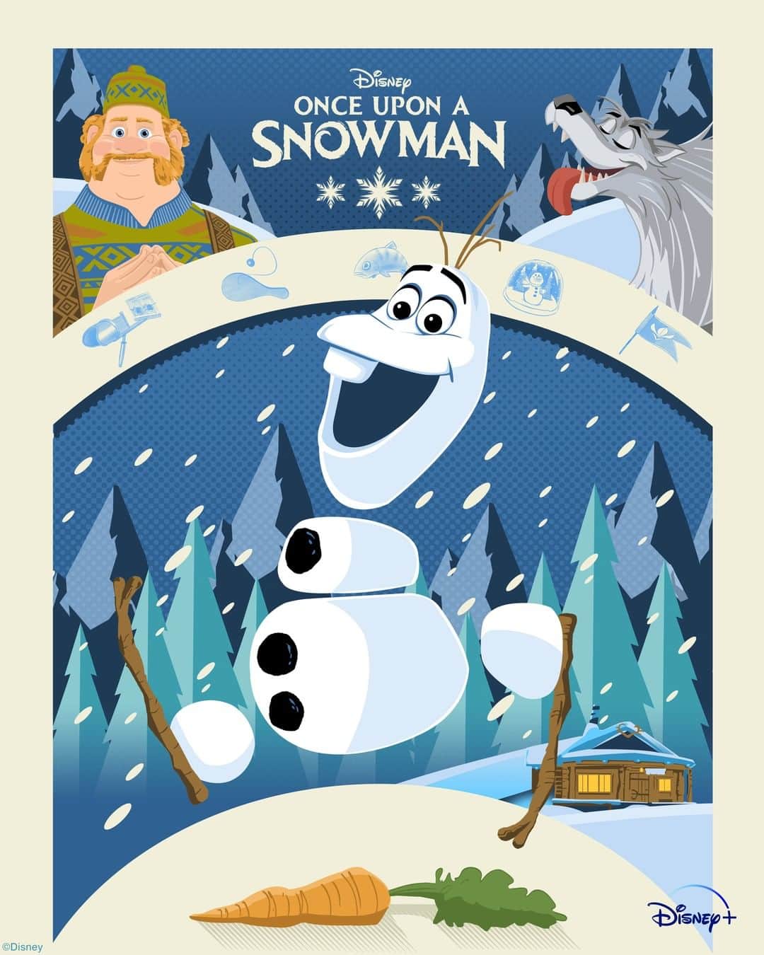 ウォルト・ディズニー・アニメーション・スタジオズさんのインスタグラム写真 - (ウォルト・ディズニー・アニメーション・スタジオズInstagram)「New Stories + Warm Hugs = Perfect weekend. Once Upon a Snowman, an Original Short, is now streaming on #DisneyPlus.」10月26日 2時04分 - disneyanimation