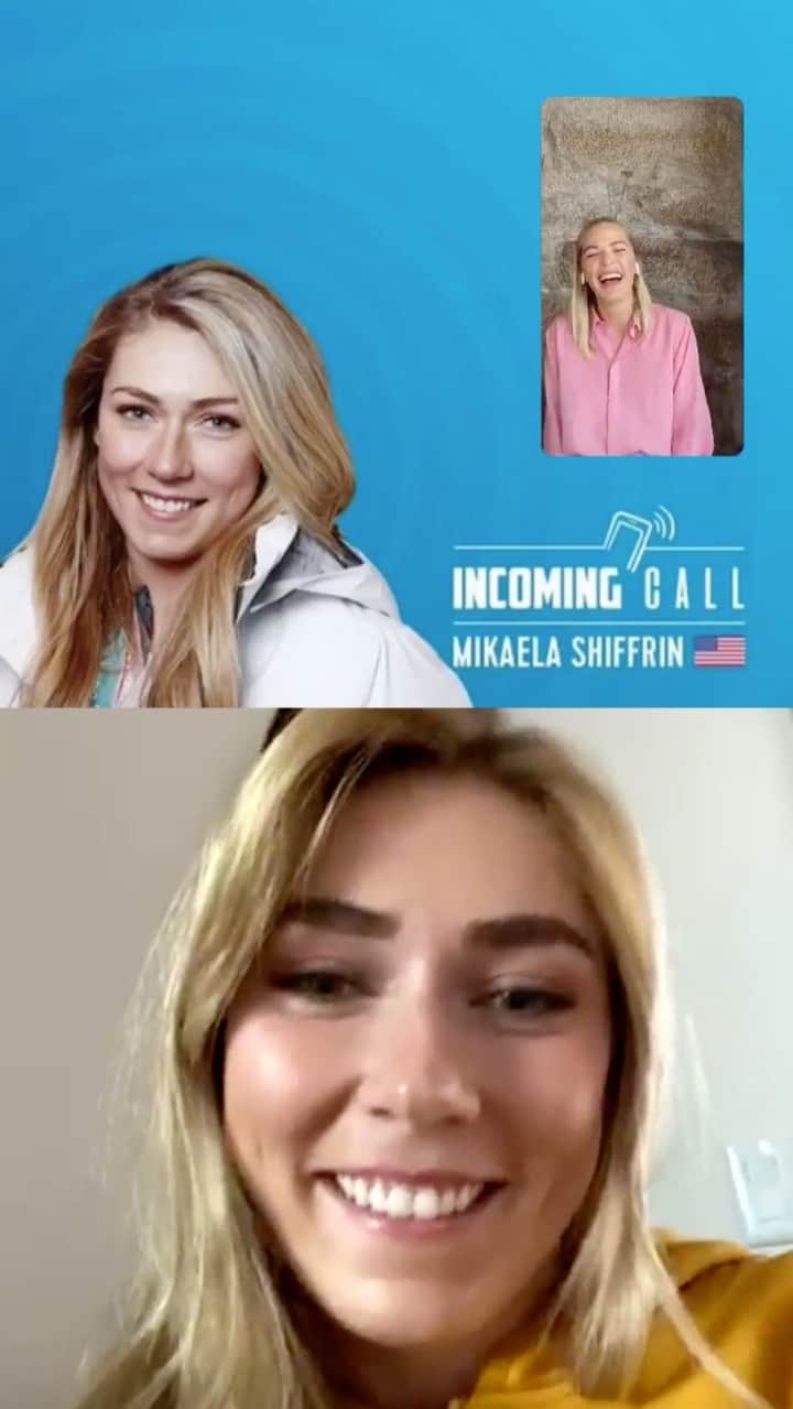ミカエラ・シフリンのインスタグラム：「In case you missed it the other day...it was awesome to catch up with @ash_tulloch for a chat about 2020, how my back is doing, the @usskiteam's Jeff Shiffrin Athlete Resiliency Fund, and what's next for me. Check it out! I'm looking forward to getting back on snow!! 🙃🙃🙃  Learn more about the Resiliency Fund at the link in my bio! (keeptheflamealive.org)」