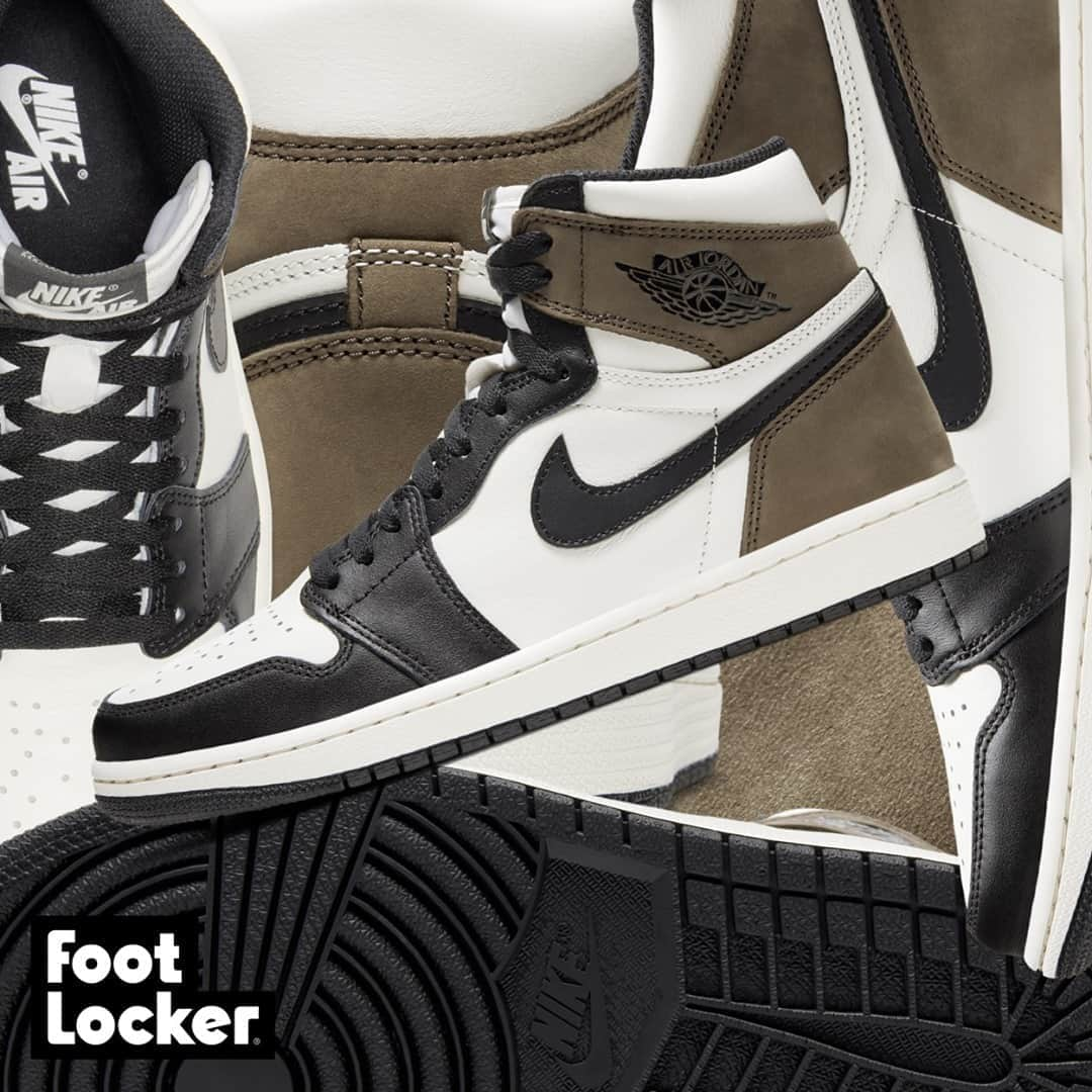 Foot Lockerさんのインスタグラム写真 - (Foot LockerInstagram)「Fall-ready! #jordan Retro 1 High ' Dark Mocha' drops 10/31. Is it a cop or drop?」10月26日 3時00分 - footlocker