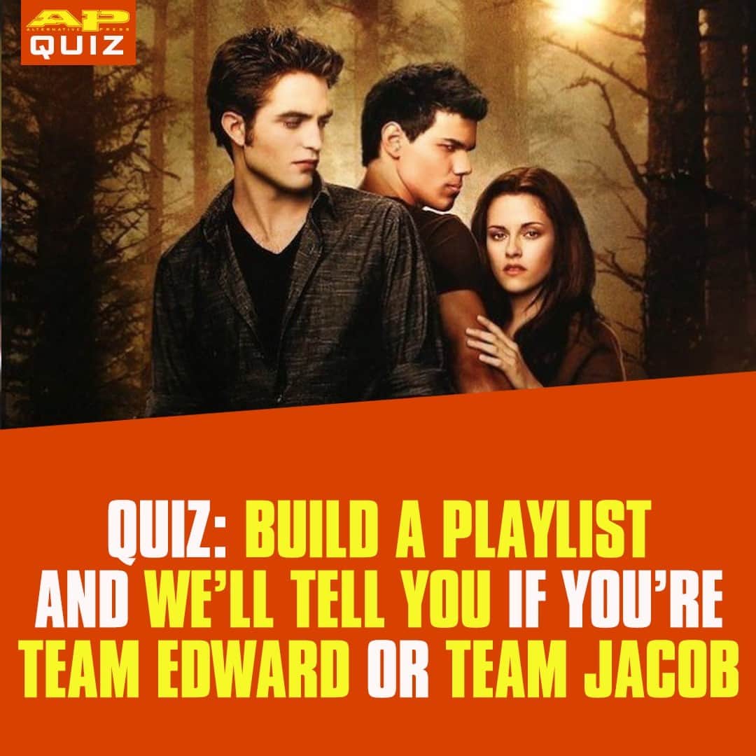 Alternative Pressさんのインスタグラム写真 - (Alternative PressInstagram)「QUIZ: Whether your allegiances have always fallen with the vampires or the werewolves of Twilight, now’s the time to find out whether you truly belong to Team Edward or Team Jacob⁠ LINK IN BIO⁠ .⁠ .⁠ .⁠ #twilight #thecullens #edwardcullen #jacobblack #bellaswan #teamedward #teamjacob #altpress #alternativepress」10月26日 3時02分 - altpress