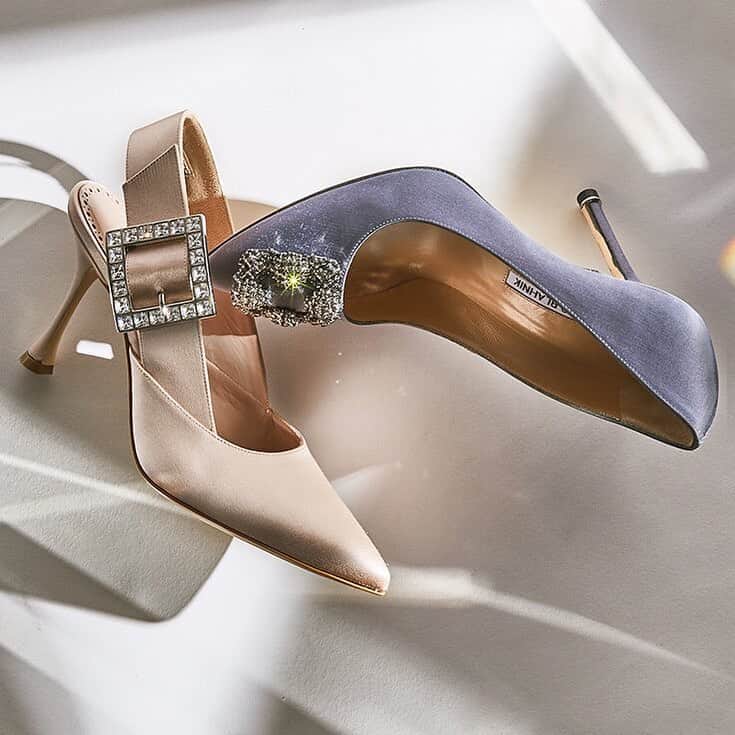 のインスタグラム：「Being extra is kind of your thing. Tap to shop #ManoloBlahnik.」