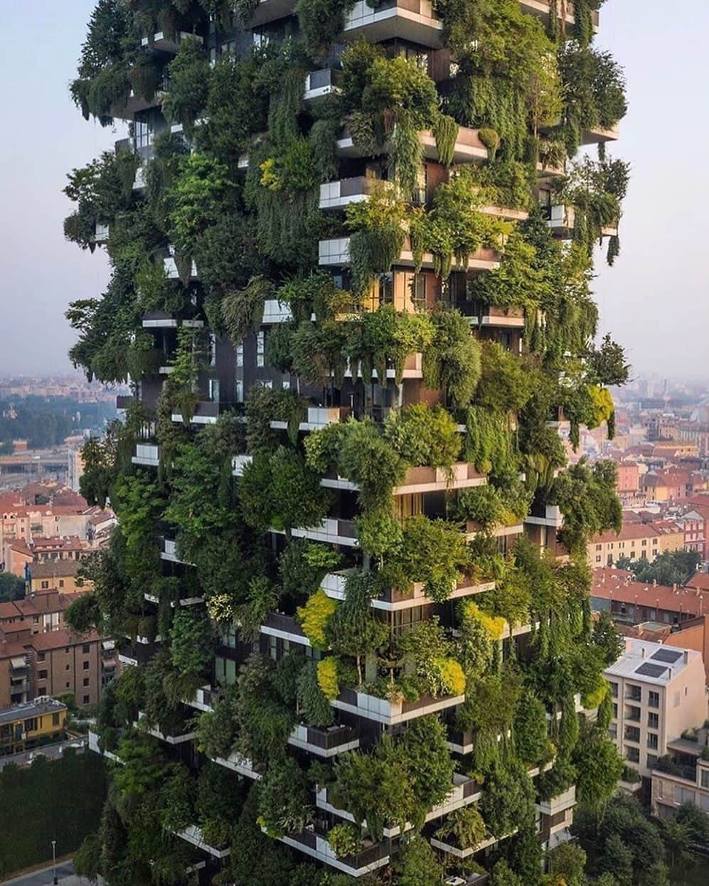 コートエシエルさんのインスタグラム写真 - (コートエシエルInstagram)「Elevating the nature 🍃 What’s your dream destination to live and create? . We wouldn’t have a problem working from Bosco Verticale in Milan – ‘home for trees that also houses humans and birds’ designed by Stefano Boeri 🌿 . . . . #boscoverticale #boscoverticalemilano #verticalforest #milanarchitecture #milancity #milanarchitects #milanarch #natureovereverything #mymilano #milanstreets #milanoforever #ig_italia #architecturedesign #italia_landscape #amazingarchitecture #naturezaurbana #architectural #architecturelovers #architecturedesigns #architectureporn #milano🇮🇹 #milanogram #milanoart #stefanoboeri #stefanoboeriarchitetti」10月26日 4時16分 - coteetciel