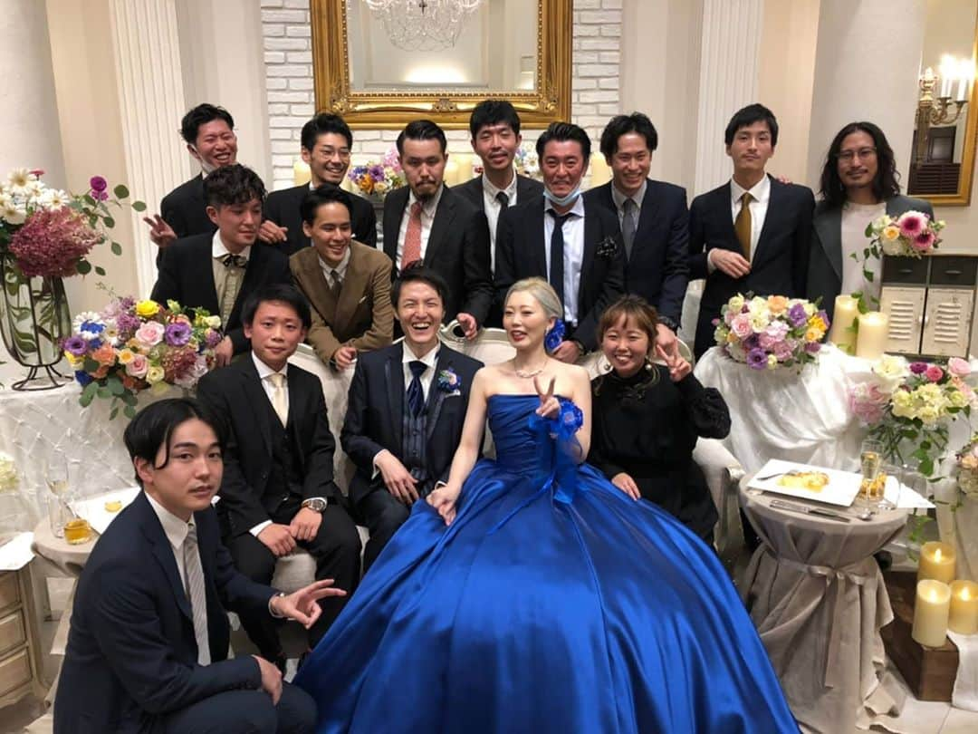 加藤康貴さんのインスタグラム写真 - (加藤康貴Instagram)「最高の親友であり兄貴分であり 最高の結婚式だったよ  たかぴーと恵さん おめでとう！」10月26日 14時21分 - koki_kato