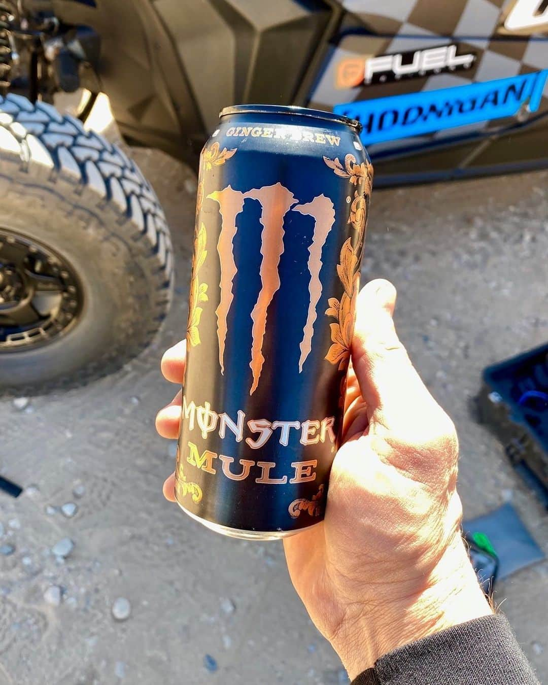 ケン・ブロックさんのインスタグラム写真 - (ケン・ブロックInstagram)「Discovered my new favorite @MonsterEnergy flavor! I like the ginger-ale vibe you get from this Monster Mule.」10月26日 6時59分 - kblock43