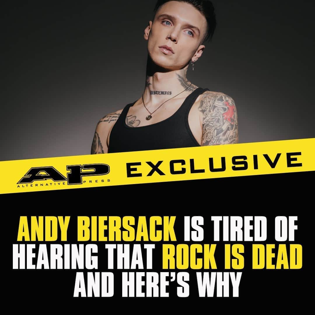 Alternative Pressさんのインスタグラム写真 - (Alternative PressInstagram)「INTERVIEW: @blackveilbrides frontman @andyblack strongly contends that hard rock has never gone away and that the music industry is the thing that needs to "come back"⁠ LINK IN BIO⁠ .⁠ .⁠ .⁠ #andyblack #andybiersack #blackveilbrides #bvb #bvbarmy #blackveilbridesnewmusic #blackveilbridesnewalbum #altpress #alternativepress⁠」10月26日 7時01分 - altpress
