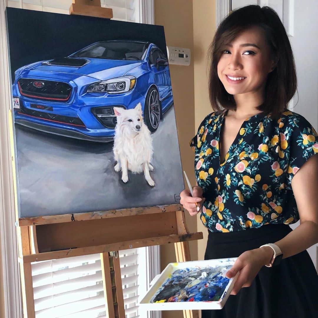 Subaru of Americaさんのインスタグラム写真 - (Subaru of AmericaInstagram)「Happy National #ArtDay! Show us your #SubaruArt and tag us for a chance to be featured on our story. (🖌️1: @darrenreidpaintings, 🖌️2: @vyvuart, 🖌️3: @foliomotive, 🖌️4: @a_dose_of_dopeness)」10月26日 7時45分 - subaru_usa